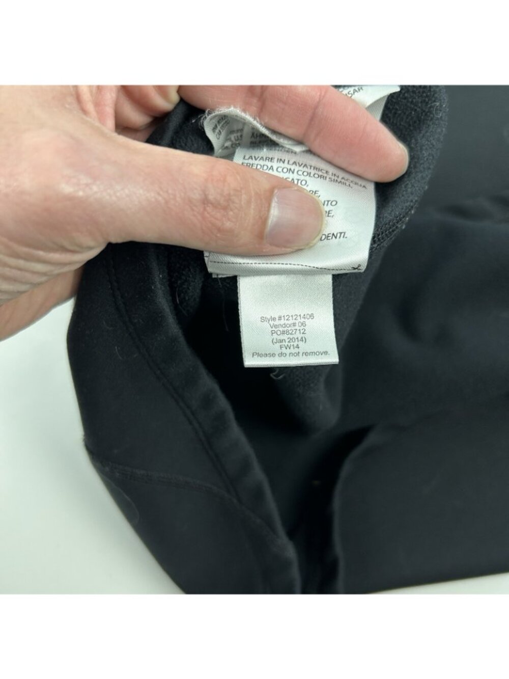 Pearl Izumi Fly Thermal Long Sleeve Cycling Run Jersey Men's Xl Black - Picture 10 of 11